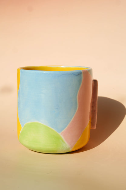 TV cat mug