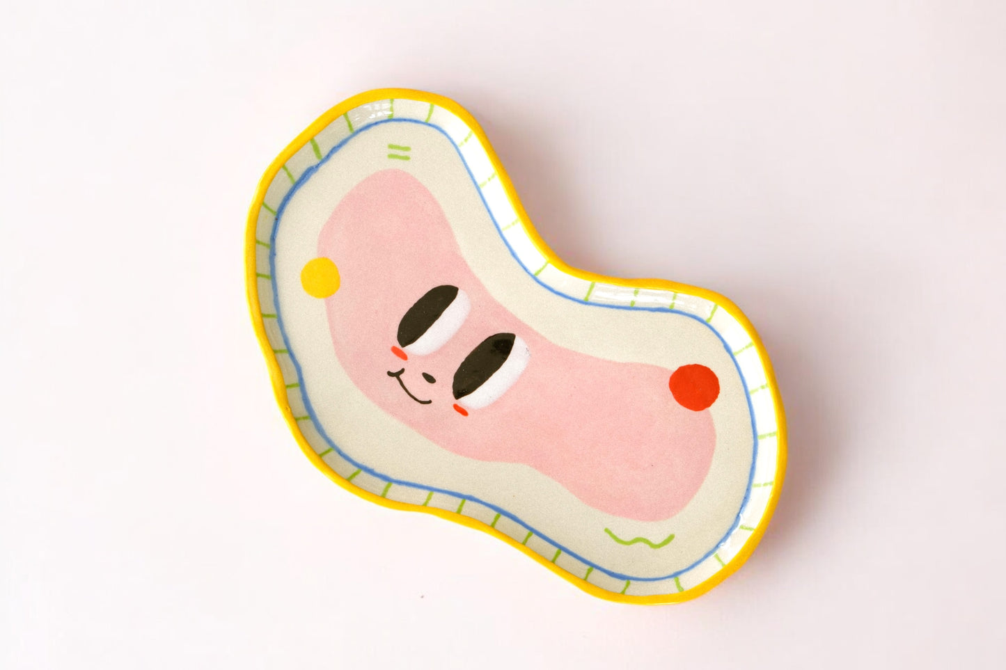 Smiley momo plate